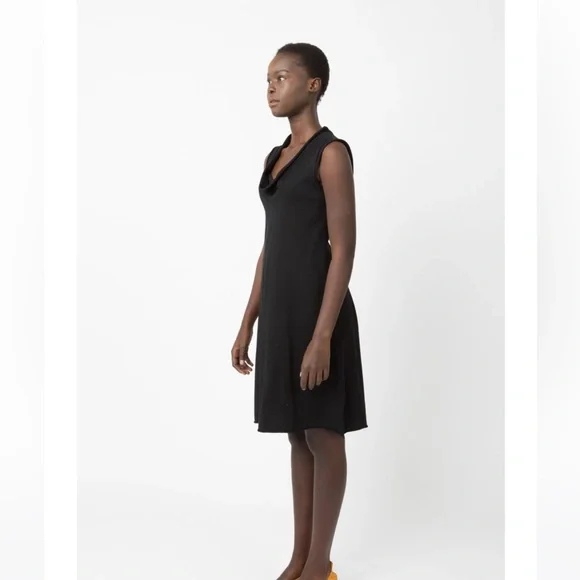 Prairie Underground Falconet sleeveless dress organic black USA lagenlook large - Picture 2 of 9